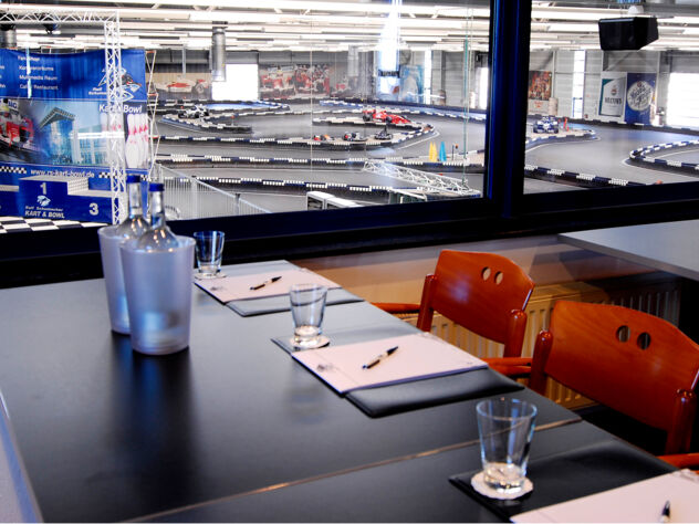 Blick aus Raum Hockenheim auf das Renngeschehen