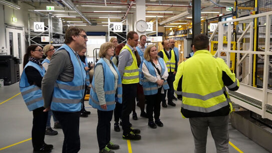 Wirtschaft trifft Schule bei Johnson & Johnson MedTech