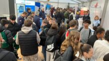 Dichtes Gedränge bei der Messe „Berufe live“