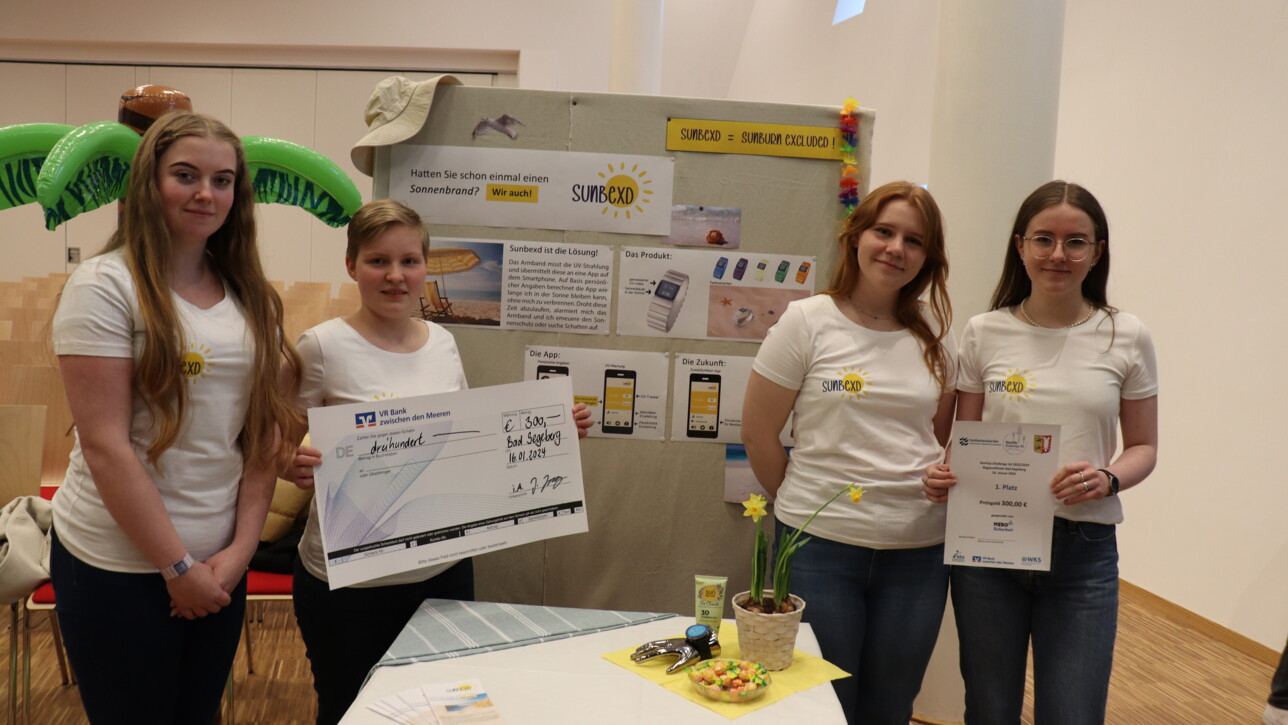 Siegerehrung der Gründer*innen von morgen im Regionalfinale Start-Up Challenge SH