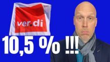 10,5% höherer Lohn - Was Verdi machen muss, um zu gewinnen