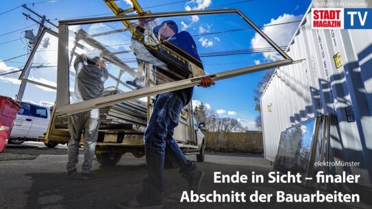 Ende in Sicht – finaler Abschnitt der Bauarbeiten