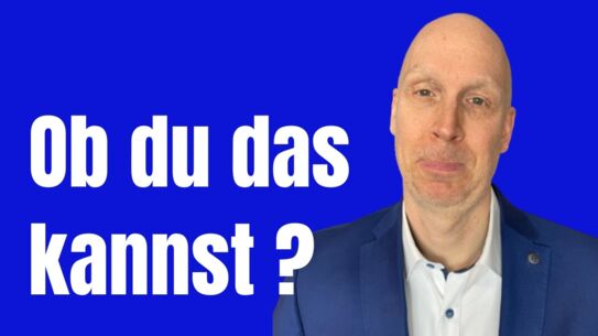 Was alles erreichbar ist - Wenn du Gas gibst