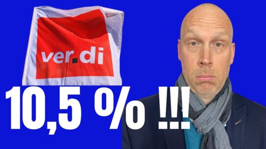 10,5% höherer Lohn - Was Verdi machen muss, um zu gewinnen