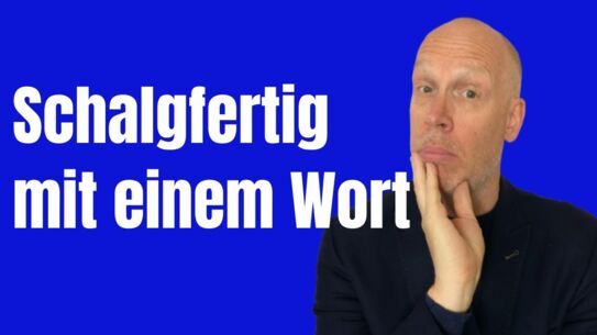 Wie ein Wort Deine Schlagferigkeit verbessert - geht so gut
