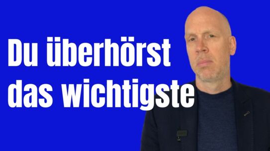 Warum du so  viele Chancen verpasst - kostet richtig Geld