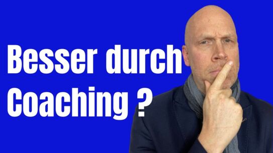 Ob dich Coaching besser macht? Kommt drauf an...