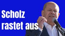 Kanzler Scholz reagiert auf Zwischenrufer - kann man machen