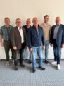 Vorstand – v.l.n.r.: Sven Steffen, Ralf Axnick, Olaf Wolter, Fred Woebs, Michel Ickert und Stefan Schallert.