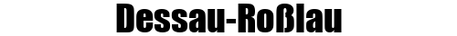 Dessau-Roßlau